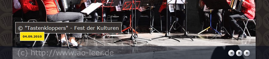 Webseite des Akkordeon-Orchester der Stadt Leer e.V.